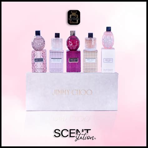 jimmy choo 5 piece mini set.